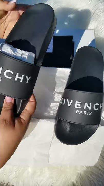 givenchy slides unboxing|Givenchy slides price.